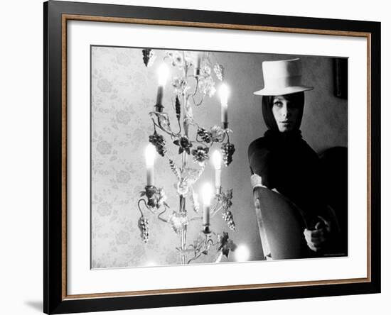 French Fashion Model Catherine Deneuve-Loomis Dean-Framed Premium Photographic Print