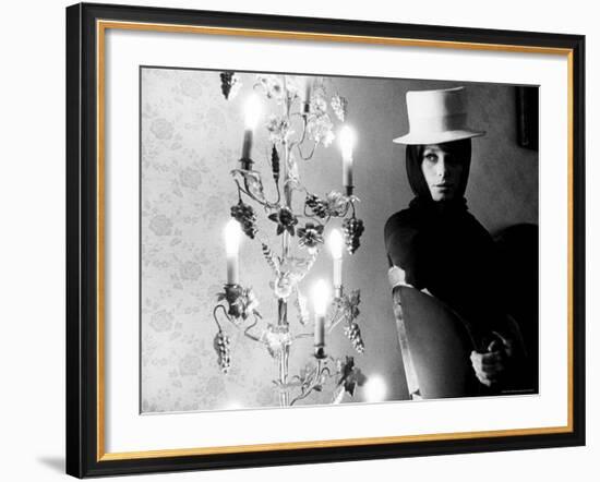 French Fashion Model Catherine Deneuve-Loomis Dean-Framed Premium Photographic Print