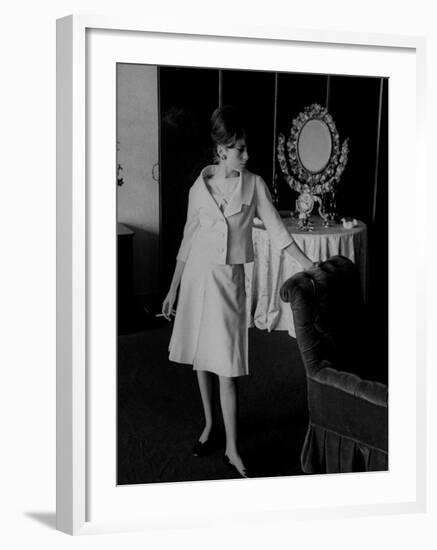 French Fashion Model Catherine Deneuve-Loomis Dean-Framed Premium Photographic Print