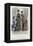 French Fashion Plate, Late 19th Century-null-Framed Premier Image Canvas