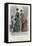 French Fashion Plate, Late 19th Century-null-Framed Premier Image Canvas