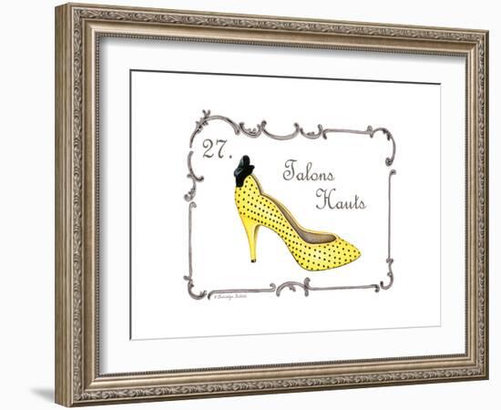 French Fashion VII-Gwendolyn Babbitt-Framed Art Print