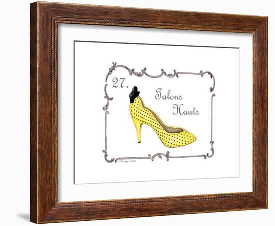 French Fashion VII-Gwendolyn Babbitt-Framed Art Print