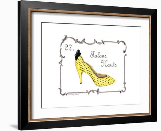 French Fashion VII-Gwendolyn Babbitt-Framed Art Print