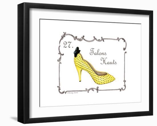 French Fashion VII-Gwendolyn Babbitt-Framed Art Print