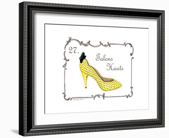 French Fashion VII-Gwendolyn Babbitt-Framed Art Print