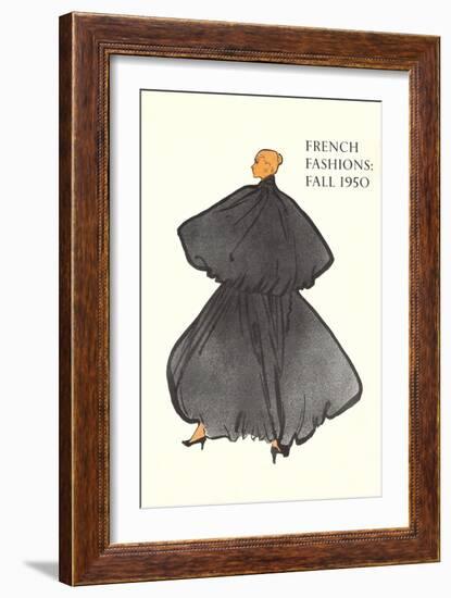 French Fashions, 1950-null-Framed Art Print