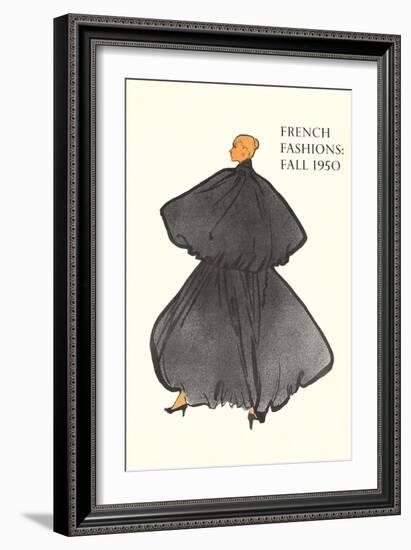 French Fashions, 1950-null-Framed Art Print