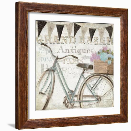 French Flea Market II-Emily Adams-Framed Art Print