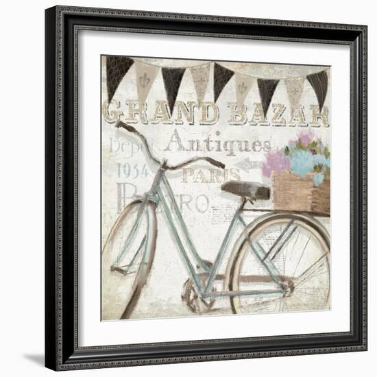 French Flea Market II-Emily Adams-Framed Art Print