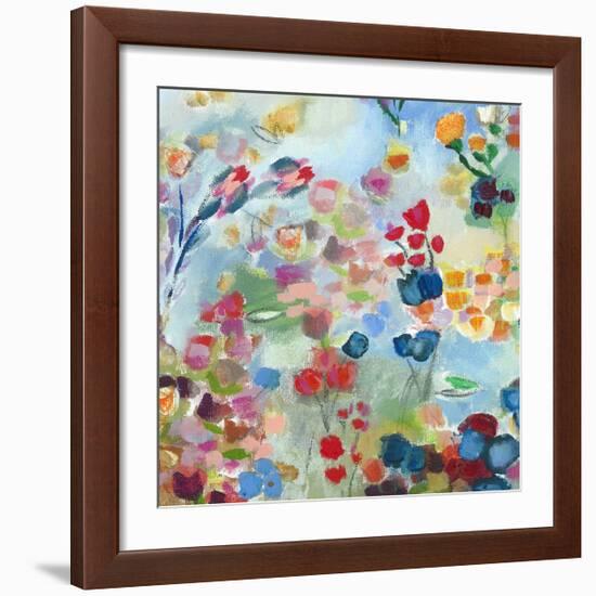 French Floral-Joan Elan Davis-Framed Giclee Print