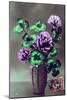 French Flower Postcard, C1900-null-Mounted Giclee Print