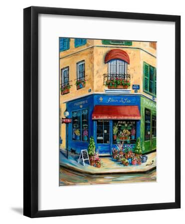 'French Flower Shop' Art Print - Marilyn Dunlap | Art.com