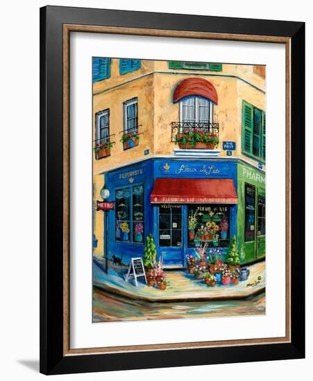 French Flower Shop-Marilyn Dunlap-Framed Art Print