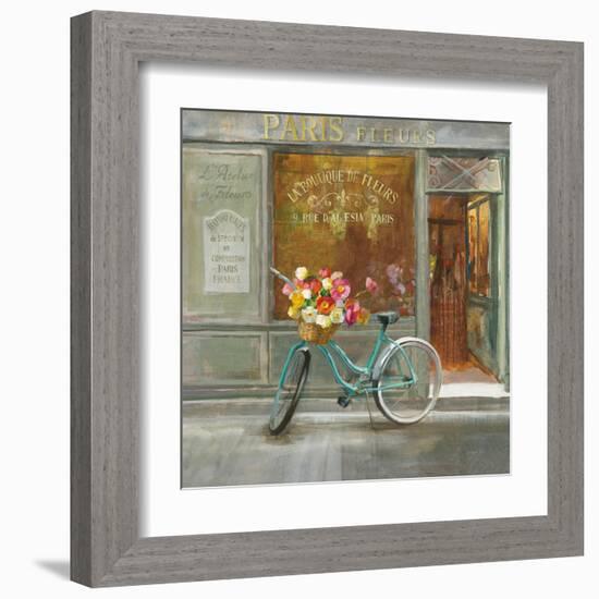 French Flowershop v2-Danhui Nai-Framed Art Print