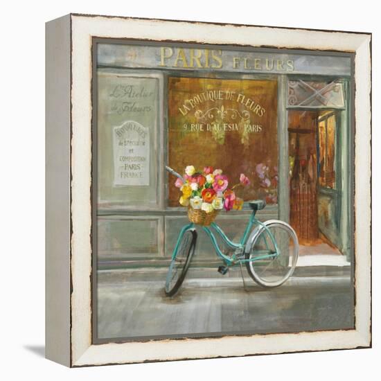 French Flowershop v2-Danhui Nai-Framed Stretched Canvas