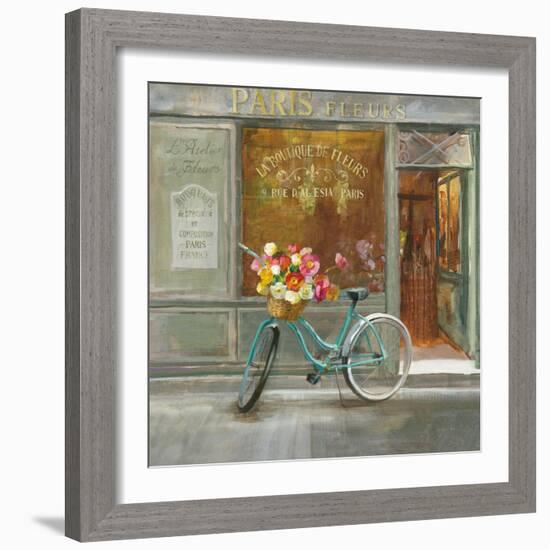 French Flowershop v2-Danhui Nai-Framed Art Print