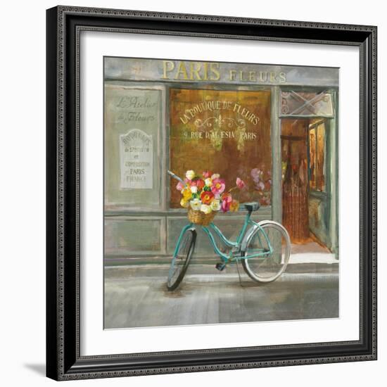 French Flowershop v2-Danhui Nai-Framed Art Print