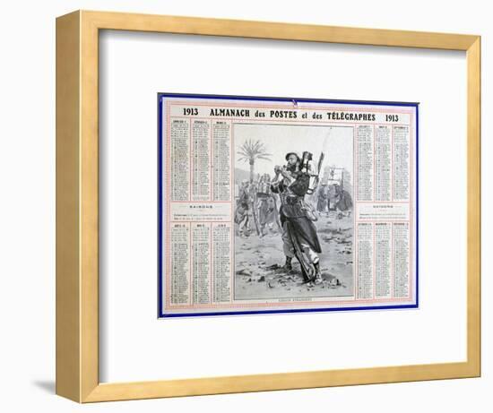 French Foreign Legion, 1913. Artist: Unknown-Unknown-Framed Giclee Print