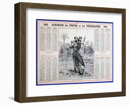 French Foreign Legion, 1913. Artist: Unknown-Unknown-Framed Giclee Print