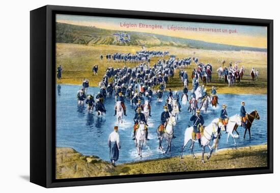 French Foreign Legion, Morocco, C1900-null-Framed Premier Image Canvas