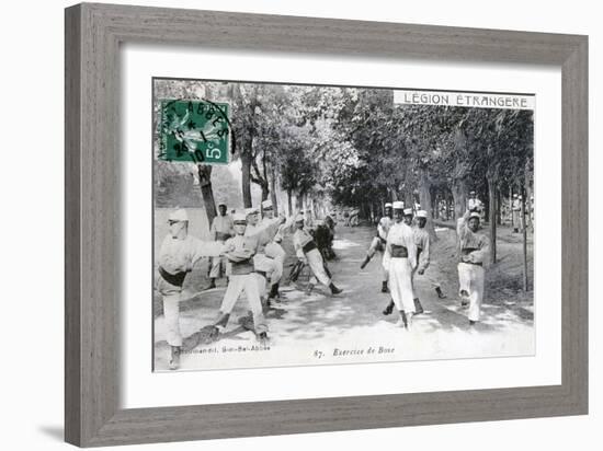 French Foreign Legion, Sidi Bel Abbes, Algeria, 1910-null-Framed Giclee Print