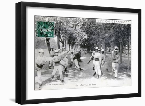 French Foreign Legion, Sidi Bel Abbes, Algeria, 1910-null-Framed Giclee Print