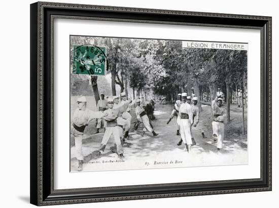 French Foreign Legion, Sidi Bel Abbes, Algeria, 1910-null-Framed Giclee Print