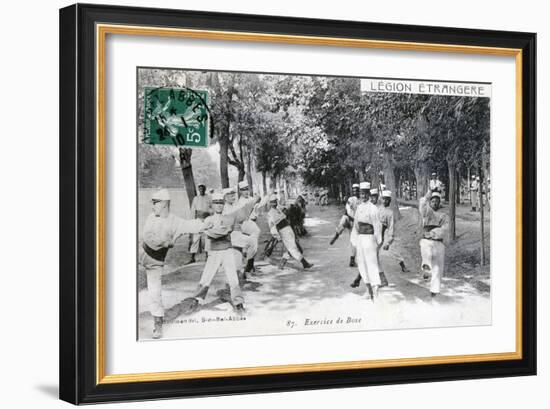 French Foreign Legion, Sidi Bel Abbes, Algeria, 1910-null-Framed Giclee Print