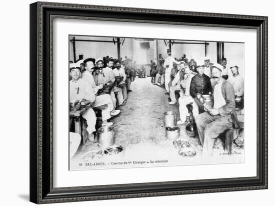 French Foreign Legion, Sidi Bel Abbes, Algeria, 1910-J Geiser-Framed Giclee Print