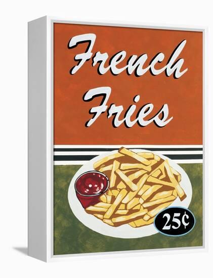 French Fries-Catherine Jones-Framed Stretched Canvas