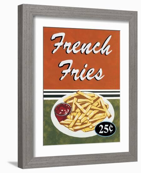 French Fries-Catherine Jones-Framed Art Print