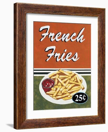 French Fries-Catherine Jones-Framed Art Print