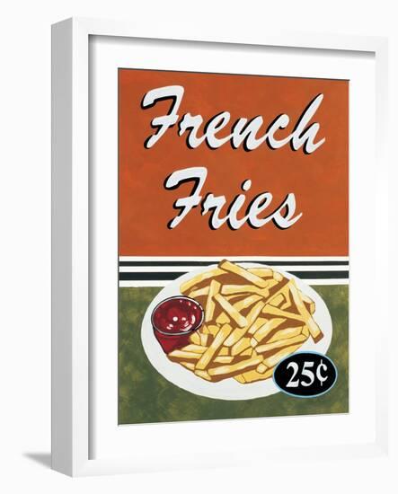 French Fries-Catherine Jones-Framed Art Print