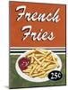 French Fries-Catherine Jones-Mounted Art Print