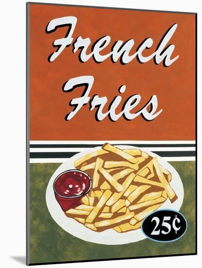 French Fries-Catherine Jones-Mounted Art Print