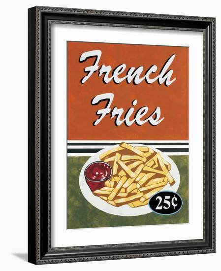 French Fries-Catherine Jones-Framed Art Print