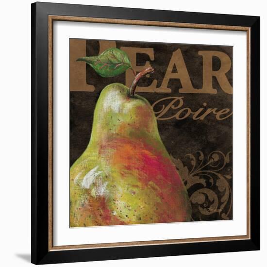 French Fruit Pear-Todd Williams-Framed Art Print