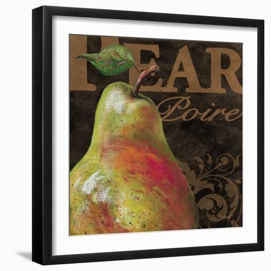 French Fruit Pear-Todd Williams-Framed Art Print