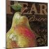 French Fruit Pear-Todd Williams-Mounted Art Print