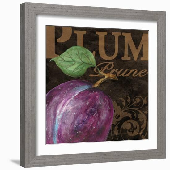 French Fruit Plum-Todd Williams-Framed Art Print