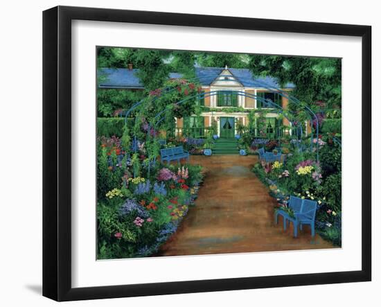 French Garden-Betty Lou-Framed Giclee Print