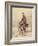 French Gentleman on His Tricycle-null-Framed Photographic Print