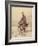 French Gentleman on His Tricycle-null-Framed Photographic Print