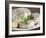 French Goat Cheese on Wooden Table, Clos Des Iles, Le Brusc, Cote d'Azur, Var, France-Per Karlsson-Framed Photographic Print