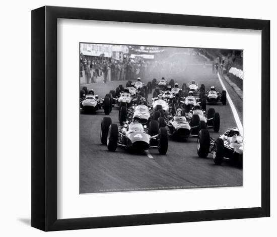 French Grand Prix, c.1965-Rainer W^ Schlegelmilch-Framed Art Print