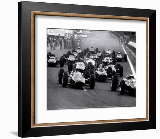 French Grand Prix, c.1965-Rainer W^ Schlegelmilch-Framed Art Print