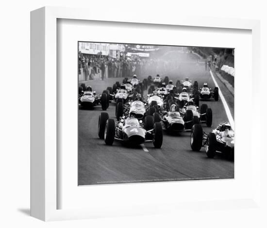 French Grand Prix, c.1965-Rainer W^ Schlegelmilch-Framed Art Print