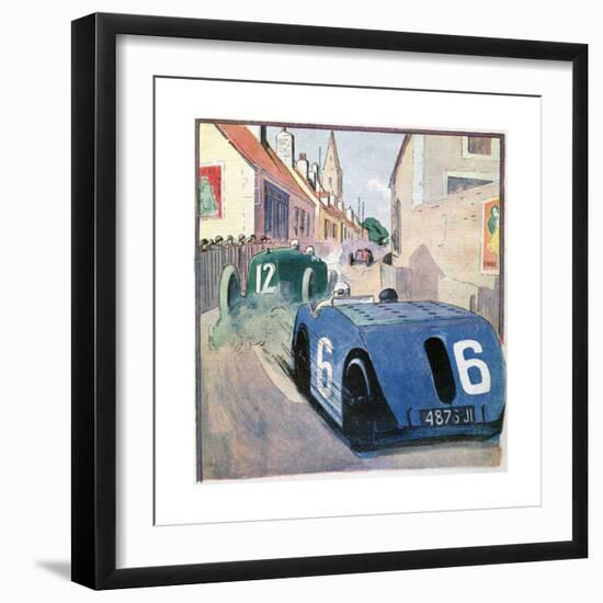 French Grand Prix, Circuit De Touraine, Tours, France, 1923-null-Framed Giclee Print