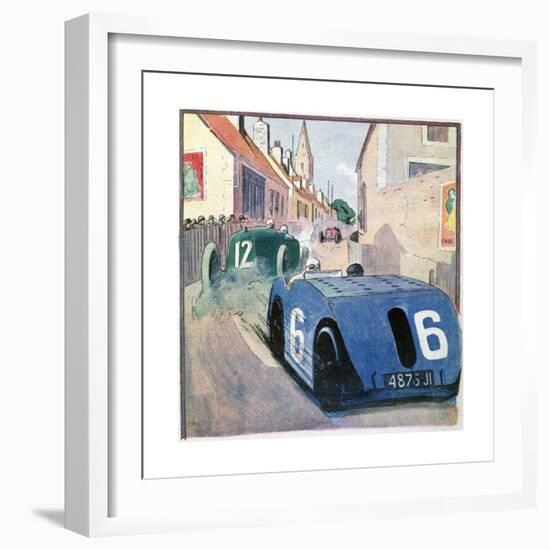 French Grand Prix, Circuit De Touraine, Tours, France, 1923-null-Framed Giclee Print